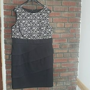 Black Sequins  Cocktail  Dress